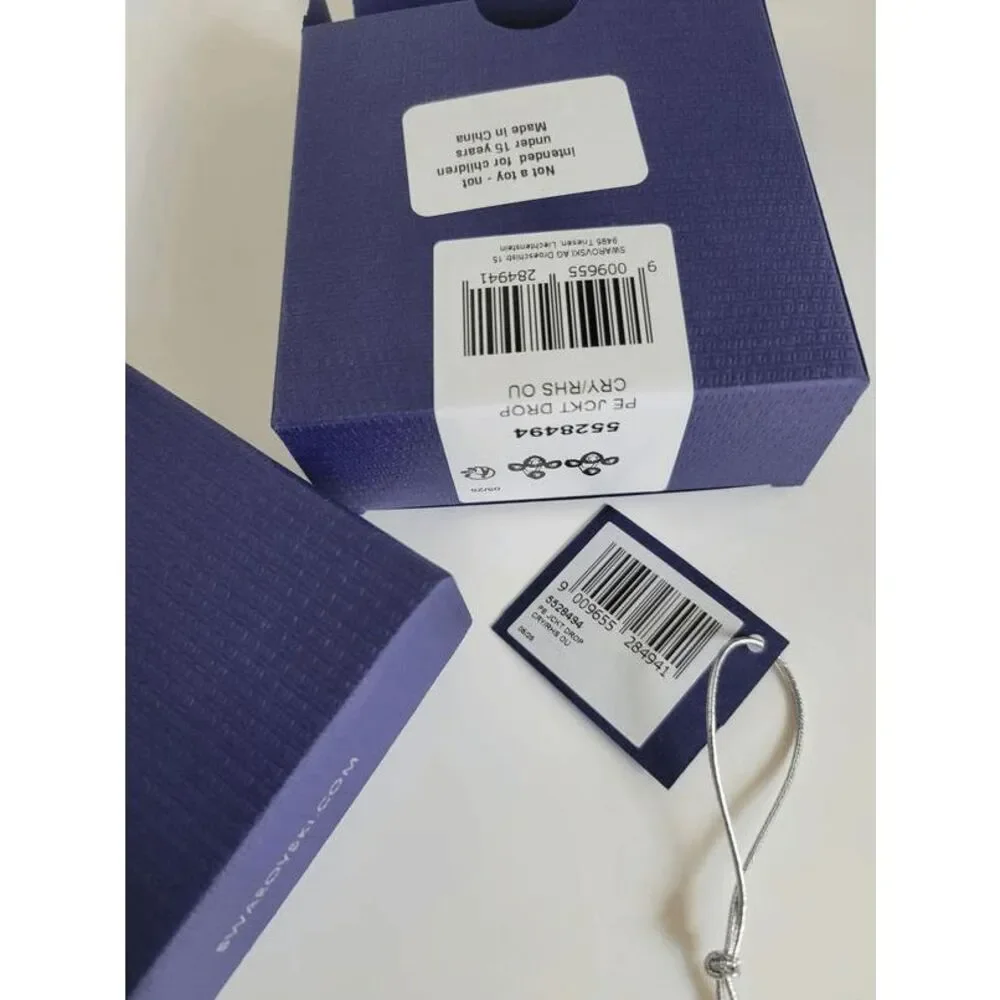 🦢 SWAROVSKI Jewelry Authentic EMPTY Box Packaging